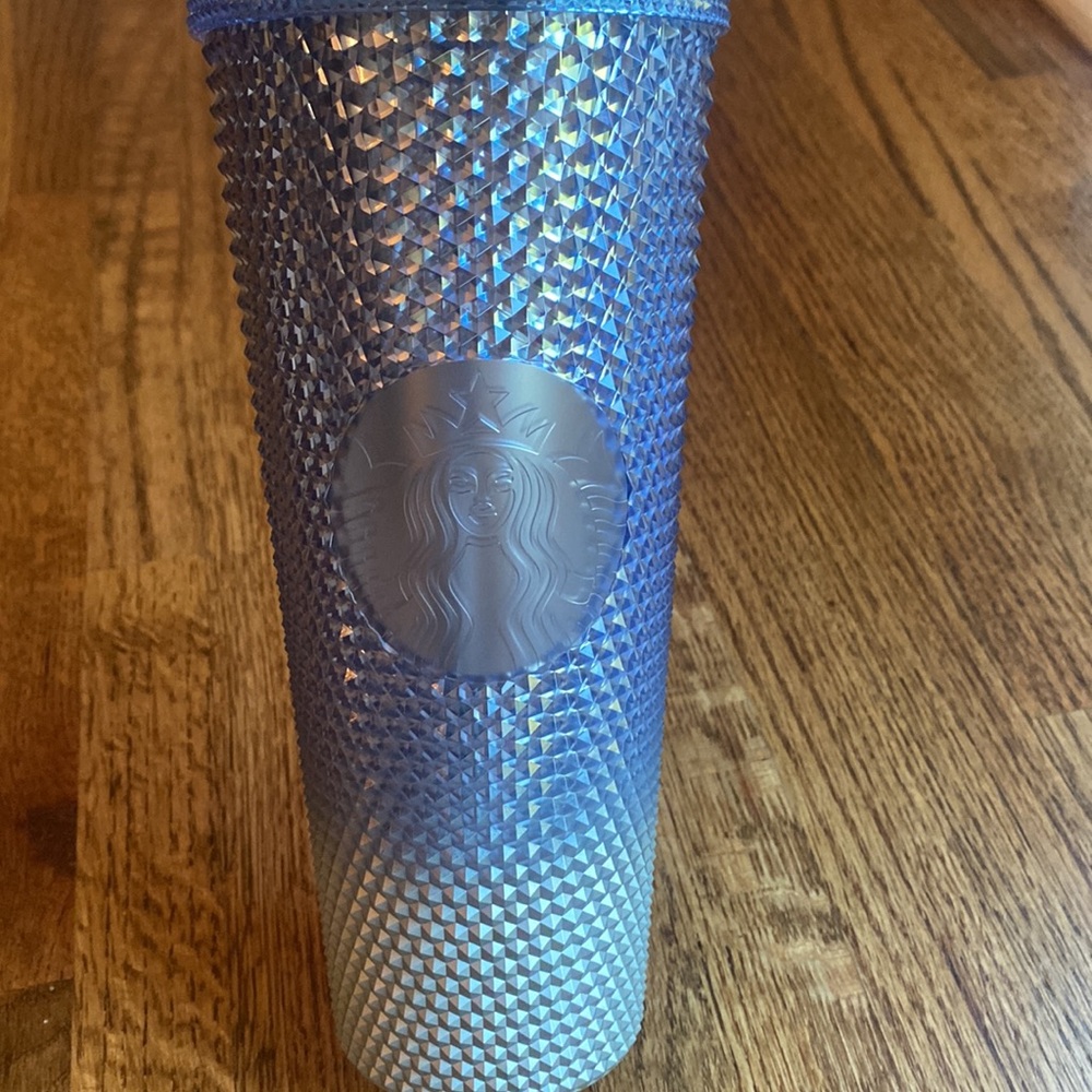 Starbucks Blue Silver Ombre Studded Tumbler ❄️
